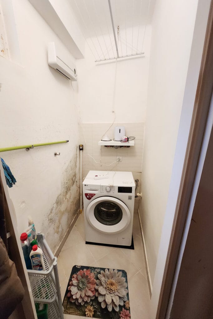 019 - Épületadiagnosztika - Vásárlás előtti állapotfelmérés - Perczel utca - Vizesedés a lakásban - ÉHK Holding Kft